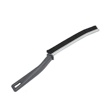 Crevice Cleaning Brush, Narrow Bristle Brush for Window Tracks, Sliding Doors and Keyboards, Home and Car Use