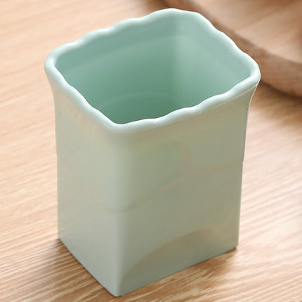 Fruit and Vegetable Slicer Cutter Cup, BPA-Free Plastic with Safe Grip Handle for Fast Kitchen Prep