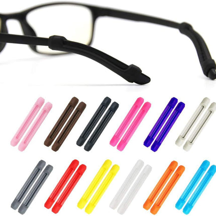 Glasses Grips, Soft Eyeglass Grips for Nose and Ears, Glasses Accessories to Stop Glasses Sliding Down Nose