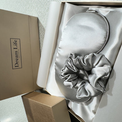 Silk Pillowcase Set with Eye Mask and Scrunchie – image 7