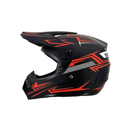 Full Face Motorcycle Helmets, Dirt Bike Helmet with Visor, Off Road Motocross Helmet, Motorcycle Gear for Trail Riding