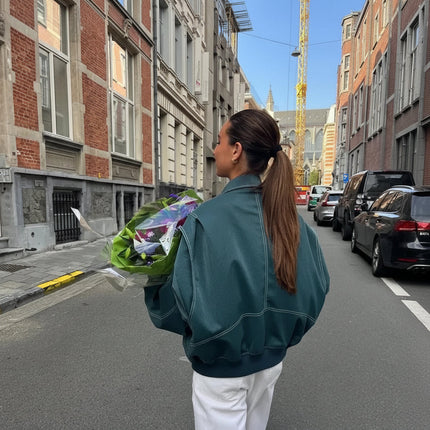Oversized Women's Jacket with Relaxed Fit | Stylish Everyday Outerwear for Comfortable Layering