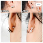 Earring Stabilizers, Silicone Earring Backs for Heavy Earrings, Earring Lifters for Droopy Ears, Earlobe Support