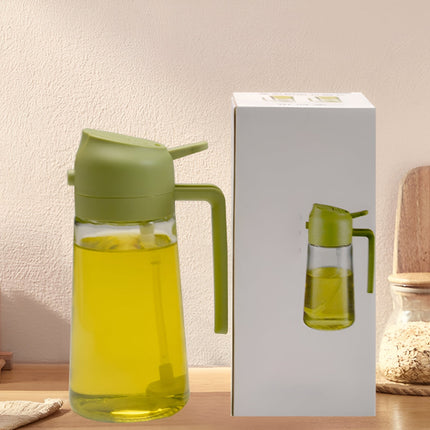 Glass Oil Sprayer Dispenser with Refillable Design | Easy Control for Cooking Oil and Salad Dressing