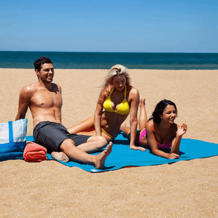 Sand-Free Beach Picnic Mat with Foldable Design | Lightweight Travel Companion for Outdoor Adventures