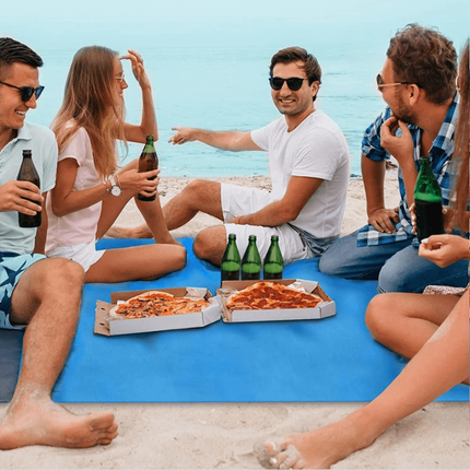 Sand-Free Beach Picnic Mat with Foldable Design | Lightweight Travel Companion for Outdoor Adventures