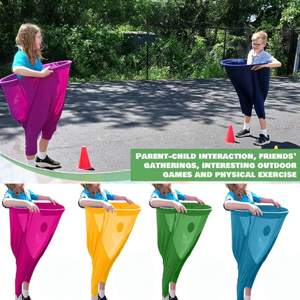Catching Ball Game Set with Oversized Trousers | Active Outdoor Fun for Family Gatherings