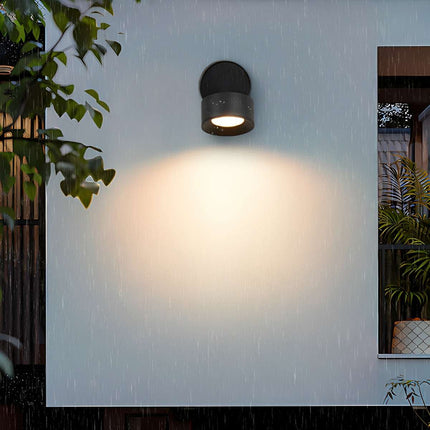 Outdoor Wall Sconce with 360° Rotation | Modern Adjustable Lighting for Versatile Illumination 3