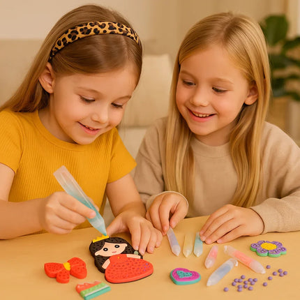 Bead Painting Craft Kit for Kids with Colorful Beads | Engaging Art Activity for Creativity and Fine Motor Skills
