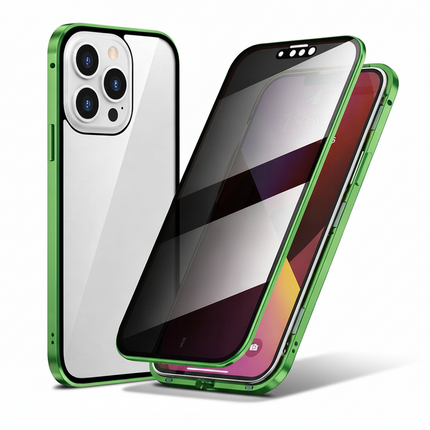 Privacy Phone Case with 360-Degree Tempered Glass Protection | Anti-Spy Screen for Full-Device Safety