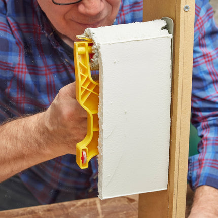 Paint Roller Edger Tool with Built-In Guide for Clean Edges | Faster Painting for Walls and Trim