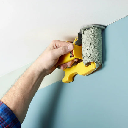 Paint Roller Edger Tool with Built-In Guide for Clean Edges | Faster Painting for Walls and Trim