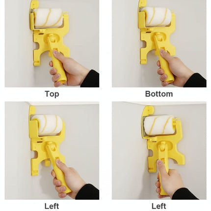 Paint Roller Edger Tool with Built-In Guide for Clean Edges | Faster Painting for Walls and Trim