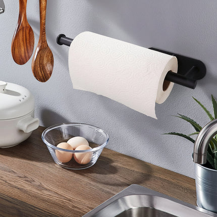 Paper Towel Holder Under Cabinet with Durable Stainless Steel | Space-Saving Kitchen Storage Solution for Easy Access