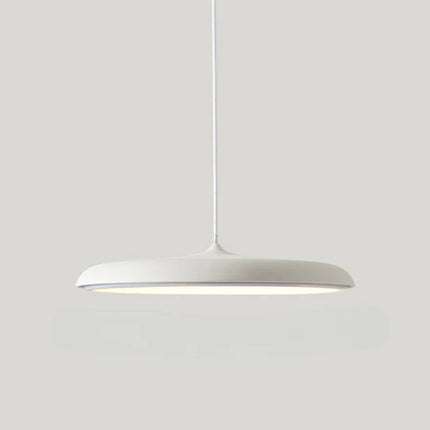 Pendant Light Nordic Disc with Adjustable Height | Minimalist LED Pendant Lighting for Cozy Kitchen Ambiance 0