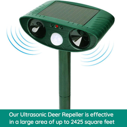 Raccoon Deterrent, Solar Ultrasonic Pest Repeller with Motion Sensor, Squirrel Deterrent, Animal Repellent for Yard – image 6