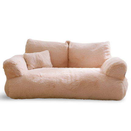Washable Pet Bed Sofa for Dogs and Cats with Removable Cover | Cozy Lounge Couch for Comfortable Napping