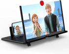 Phone Screen Magnifier 12 Inch Foldable with 3-5x Enlarged View | Battery-Free Display Enhancer for Movies and Gaming 0