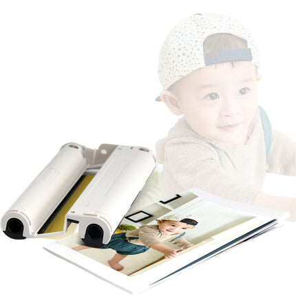 4x6 Photo Printer Refill Cartridge Pack with 40 High-Quality Sheets | Easy Replacement for Smartphone Printers