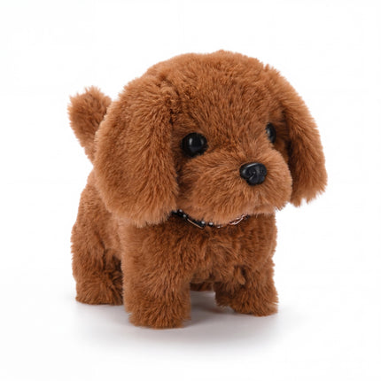 Interactive Plush Dog Toy with Realistic Movements | Soft and Portable Puppy for Engaging Play and Emotional Bonding