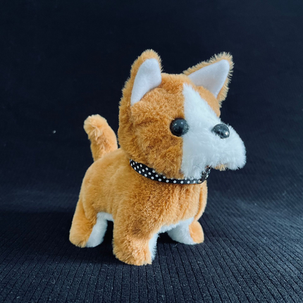 Interactive Plush Robot Puppy Toy with Realistic Movement | Walking and Barking Fun for Kids