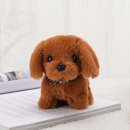 Interactive Plush Puppy Toy that Walks & Barks | Engaging Battery-Powered Play for Kids