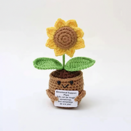 Handmade Crocheted Plush Toy for Imaginative Play | Soft, Cuddly Character for Emotional Support