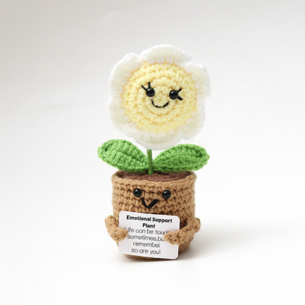 Handmade Crocheted Plush Toy for Imaginative Play | Soft, Cuddly Character for Emotional Support