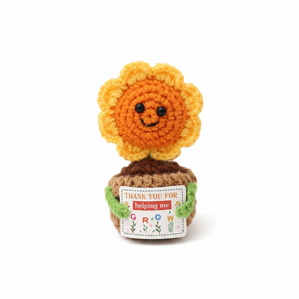 Handmade Crocheted Plush Toy for Imaginative Play | Soft, Cuddly Character for Emotional Support