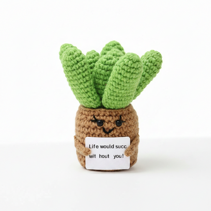 Handmade Crocheted Plush Toy for Imaginative Play | Soft, Cuddly Character for Emotional Support