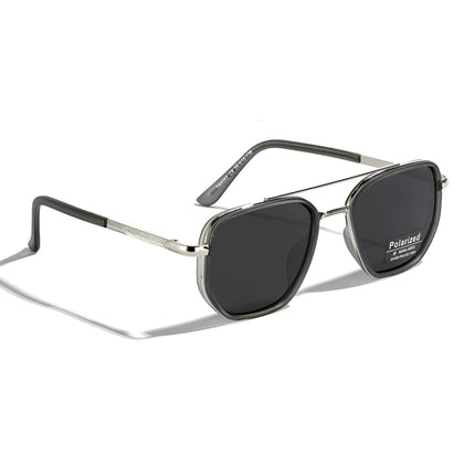 Polarized Sunglasses Retro Square with UV400 Protection | Stylish Glare Reduction for Everyday Wear and Outdoor Activities