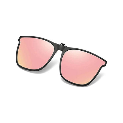 Polarized Clip-On Sunglasses with UV Protection | Foldable Design for Glare-Free Vision on Bright Days
