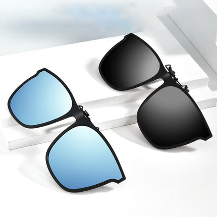 Polarized Clip-On Sunglasses with UV Protection | Foldable Design for Glare-Free Vision on Bright Days