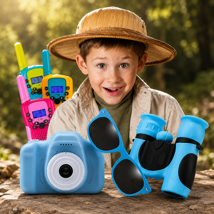 Kids Polarized Sunglasses with UV Protection and Flexible Frame | Lightweight Wraparound Design for Ultimate Comfort