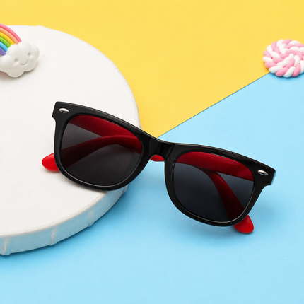 Kids Polarized Sunglasses with UV Protection and Flexible Frame | Lightweight Wraparound Design for Ultimate Comfort