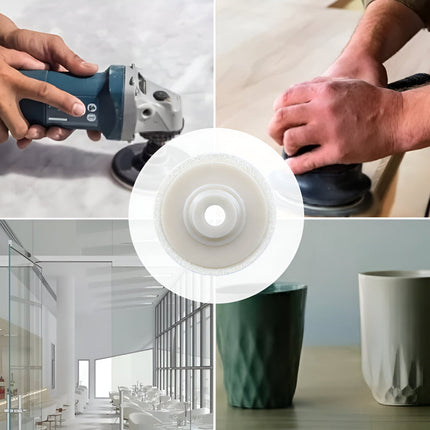 Wool Polishing Wheel Disc Set for Angle Grinder | Durable Buffing Pads for Metal, Wood, and Plastic Finishing