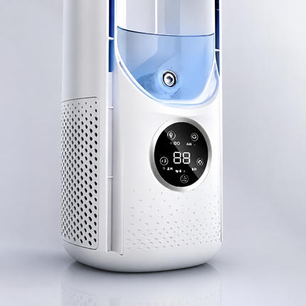 Portable Air Conditioner with Bladeless Design for Quiet Cooling | Efficient Airflow for Bedrooms and Offices