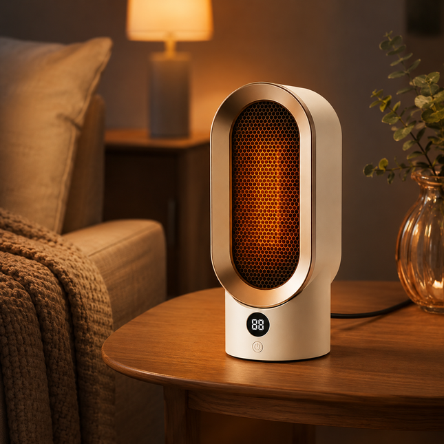Portable Space Heater, Small Room Heater with Quick Heating, Portable Electric Heater for Bedroom and Office_00