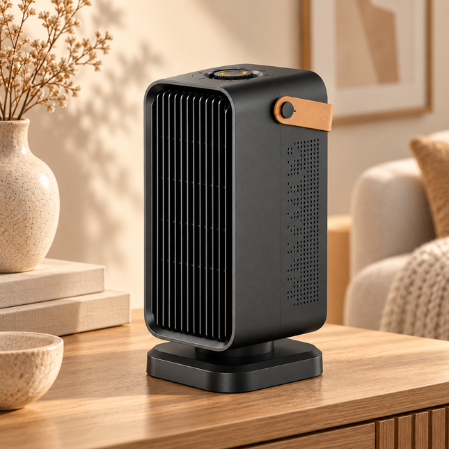 Space Heater, Portable Electric Heater with Oscillation and 3 Heat Settings, Ceramic Space Heater for Bedroom and Office_00