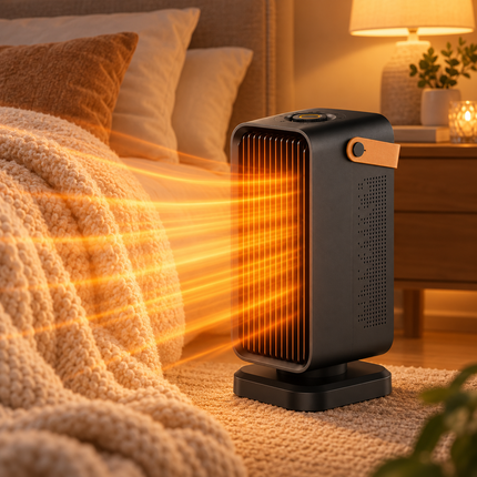 Space Heater, Portable Electric Heater with Oscillation and 3 Heat Settings, Ceramic Space Heater for Bedroom and Office_04
