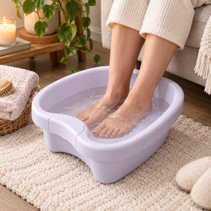 Foot Soaking Basin Foldable, Foot Spa for Home Pedicure, Collapsible Foot Bath for Travel_03