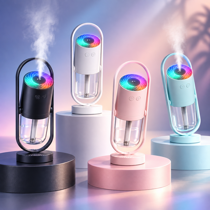 Portable Humidifier with Night Light, Mini Humidifier for Bedroom, USB Ultrasonic Humidifier for Office and Travel_00