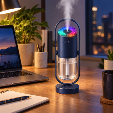 Portable Humidifier with Night Light, Mini Humidifier for Bedroom, USB Ultrasonic Humidifier for Office and Travel_05