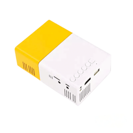 Portable Mini Projector with WiFi 6 & HDMI for 1080p Home Cinema Experience