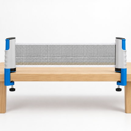 Ping Pong Net, Portable Table Tennis Net for Any Table, Adjustable Ping Pong Table Net for Home and Office Games_02
