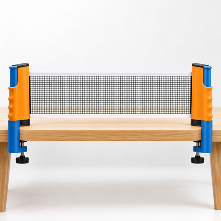 Ping Pong Net, Portable Table Tennis Net for Any Table, Adjustable Ping Pong Table Net for Home and Office Games_04