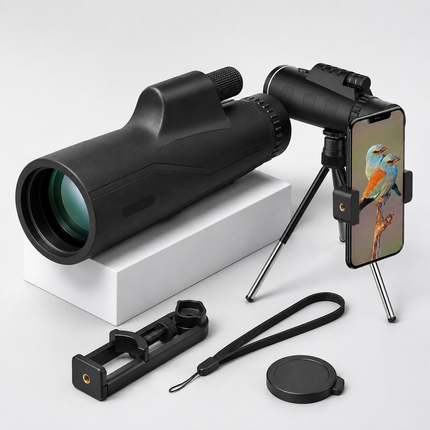 Portable Telescope for Stargazing with High-Resolution Optics | Waterproof Design for Astrophotography and Outdoor Adventures