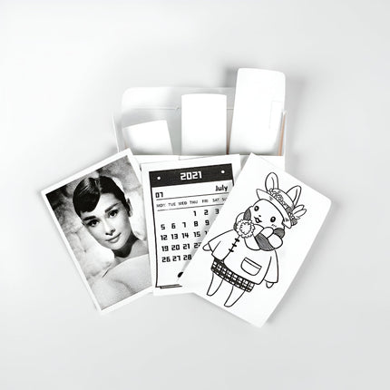 Portable Mini Thermal Printer with Bluetooth Connectivity | Inkless Printing for Convenient On-the-Go Use