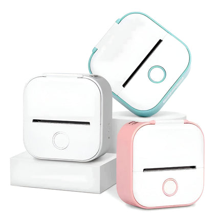 Portable Mini Thermal Printer with Bluetooth Connectivity | Inkless Printing for Convenient On-the-Go Use