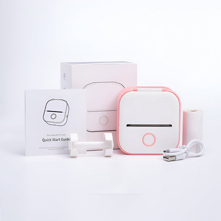 Portable Mini Thermal Printer with Bluetooth Connectivity | Inkless Printing for Convenient On-the-Go Use